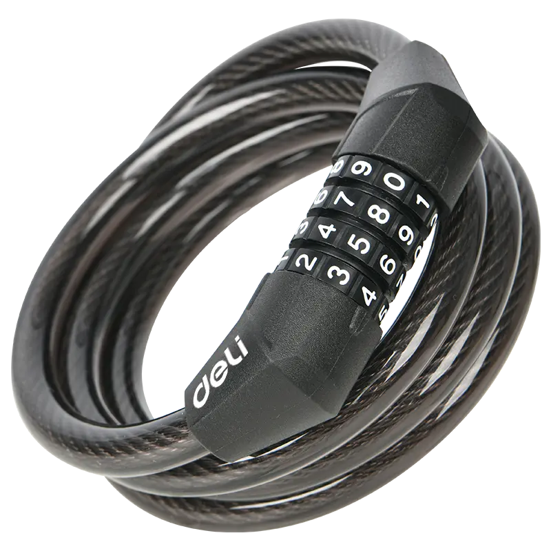 edl508051 4 digit combination bicycle lock